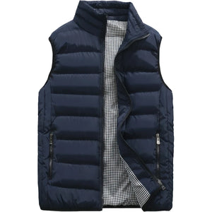 Doudoune de travail sans manche homme, bleu, doublure pied de poule