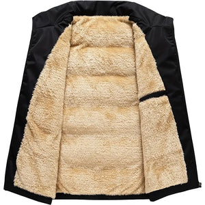 Doudoune sans Manche Fourrure Homme, coloris noir, vue de face sur fond blanc