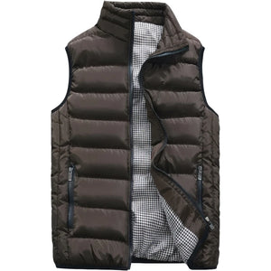Doudoune sans manche bordeaux homme, cafe, doublure a damier