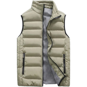 Doudoune sans manche bordeaux homme, sable, doublure a damier